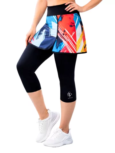 2v1 legíny se sukní dynamic