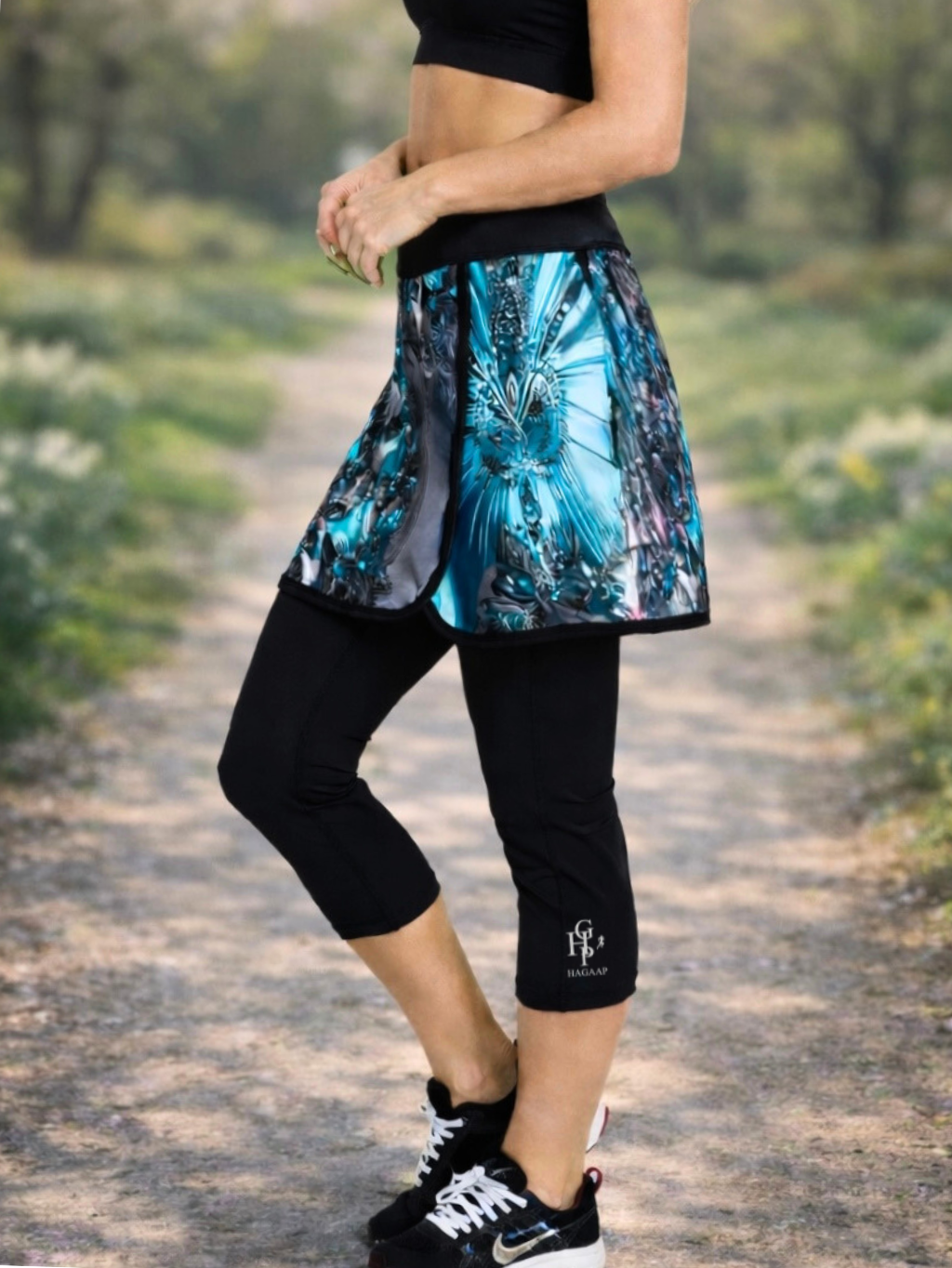 Hagaap - 2v1 legíny se sukní vlny