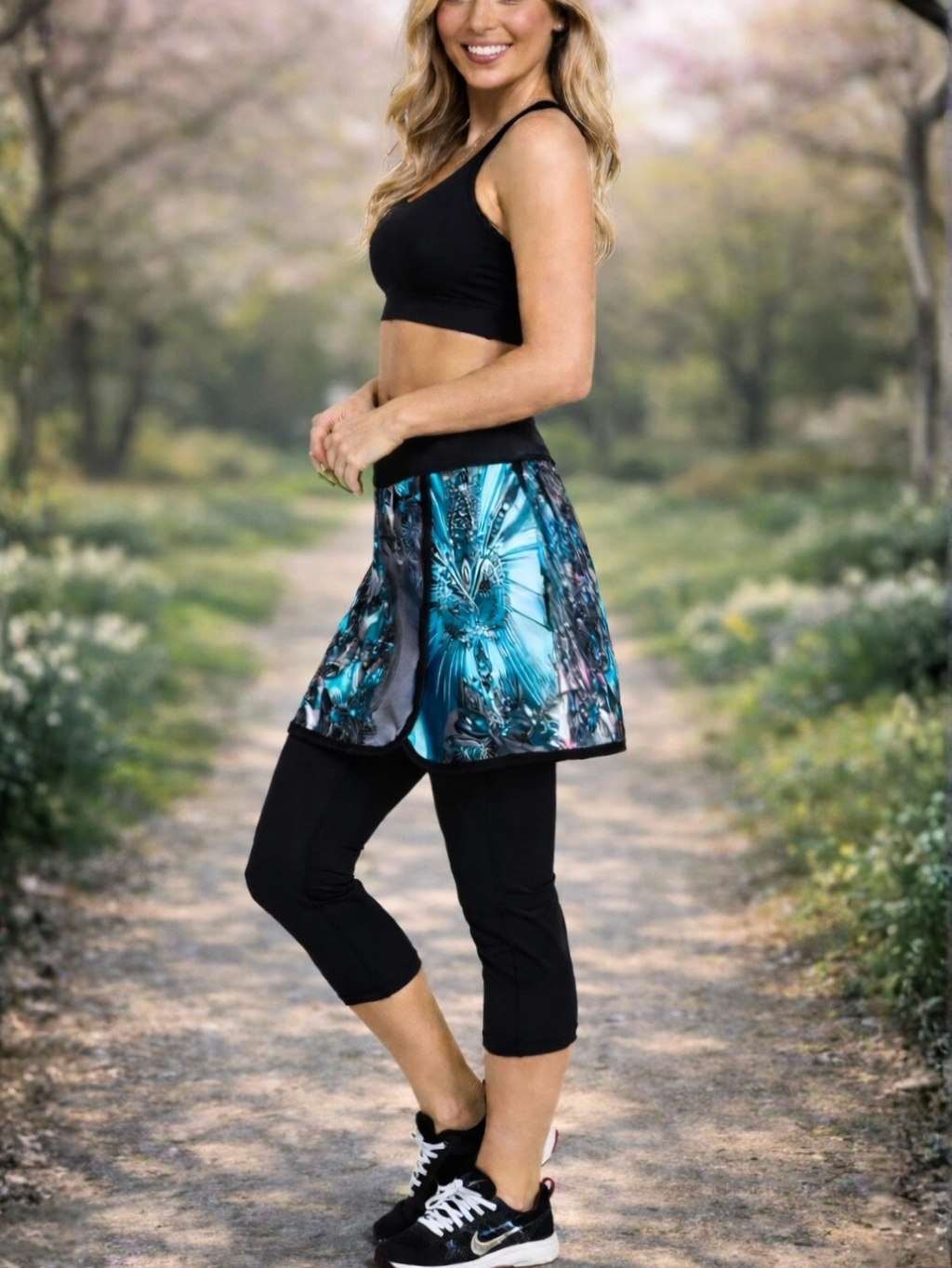 Hagaap - 2v1 legíny se sukní vlny